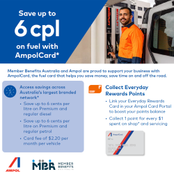 RACGP Members can save up to 6cpl on fuel with AmpolCard*